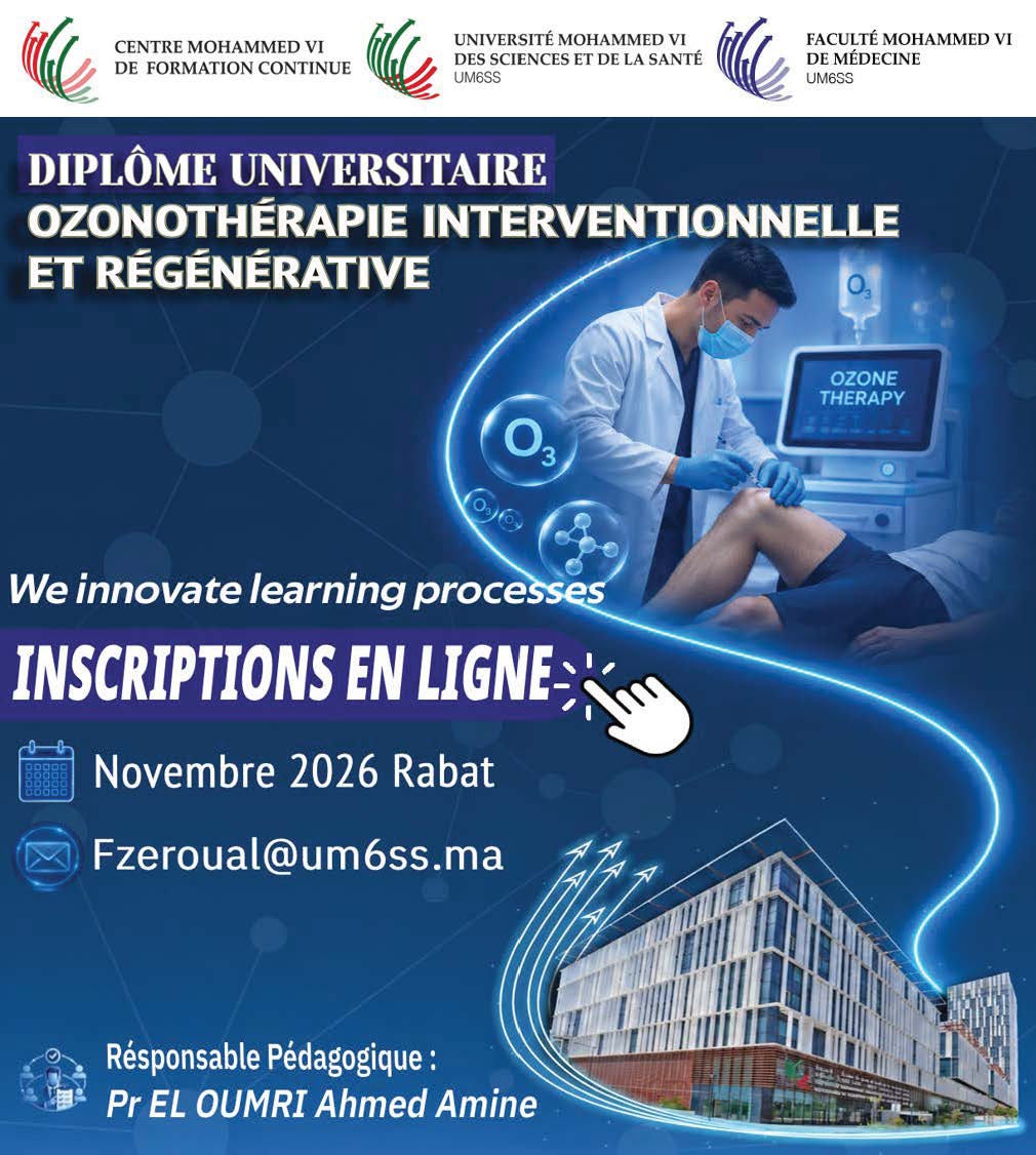 New professional training programs in ozone therapy